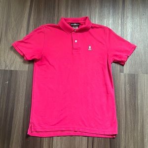 🌟Psycho Bunny Hot Pink Polo Cotton Size 4/Small
